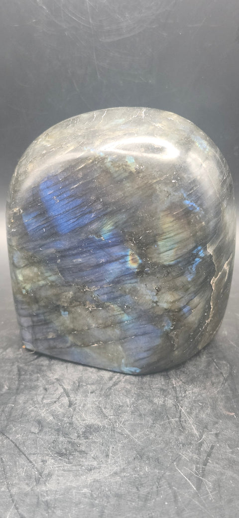 Labradorite free form! 14 ounces, 3 inch by 3 inch