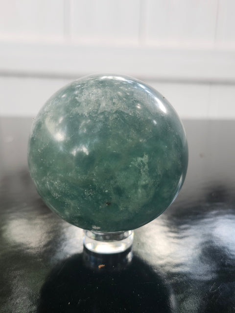 Florite sphere! 6 ounces, 49mm, 1.9 inches