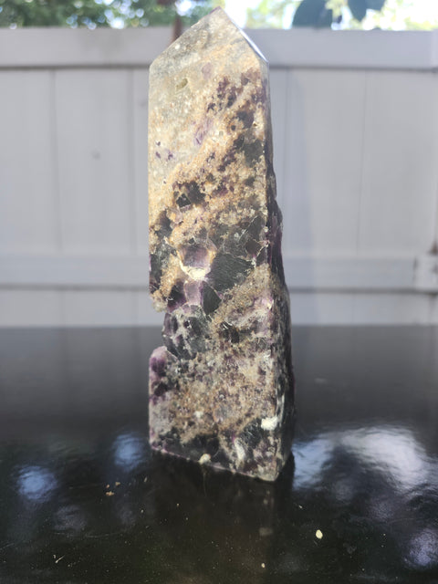 Florite tower! 13.7 ounces, 5.64 inches
