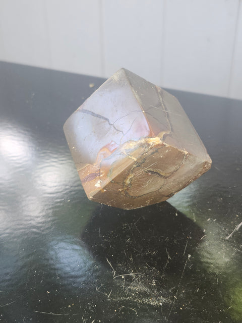 Septarian stone balancing cube! 9 ounces, 2 inches