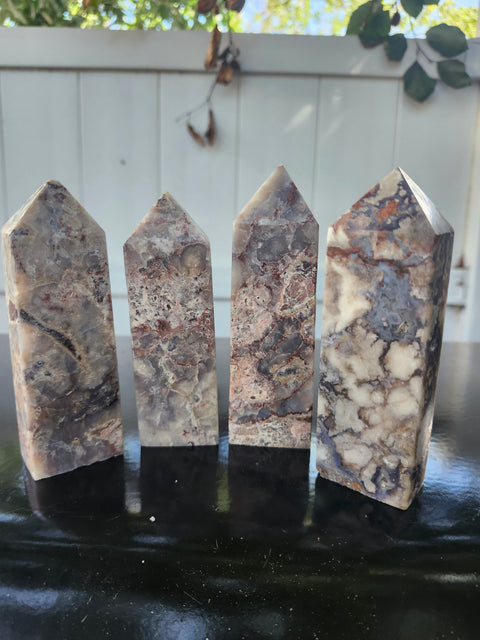 Agate tower! 4.2 inches, 6 ounces!