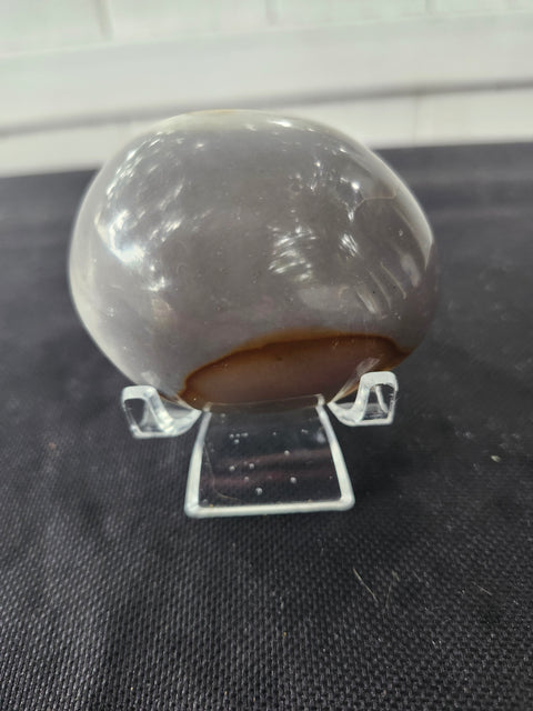 Polychrome jasper palm stone 5 ounces, 2.75 inches