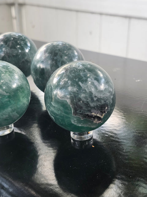 Florite sphere! 6 ounces, 49mm, 1.9 inches