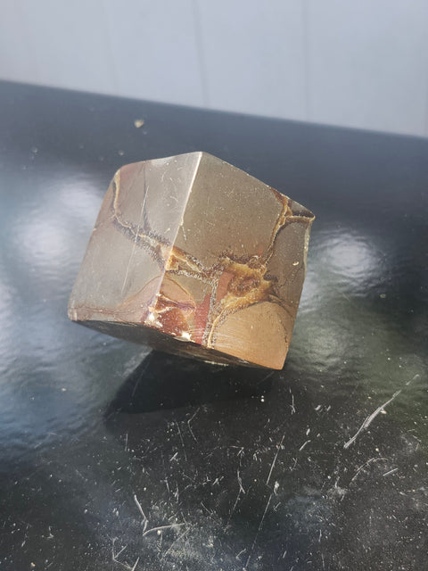 Septarian stone balancing cube! 9 ounces, 2 inches
