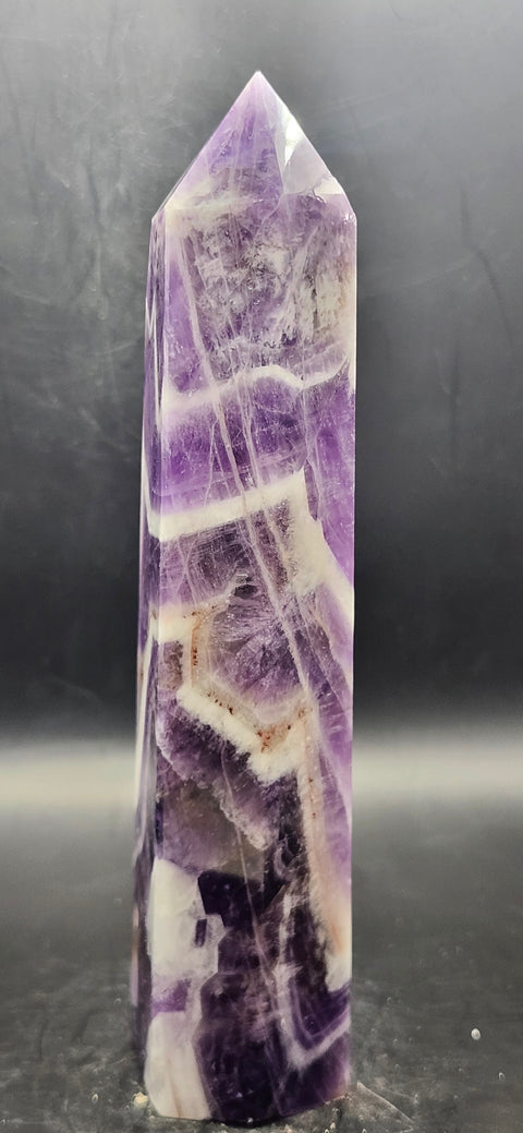 Large dream amethyst tower! 6.5 inches, 12 ounces.