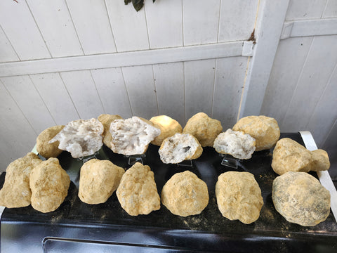 jumbo break your own geode "4.75 too 7 inches"