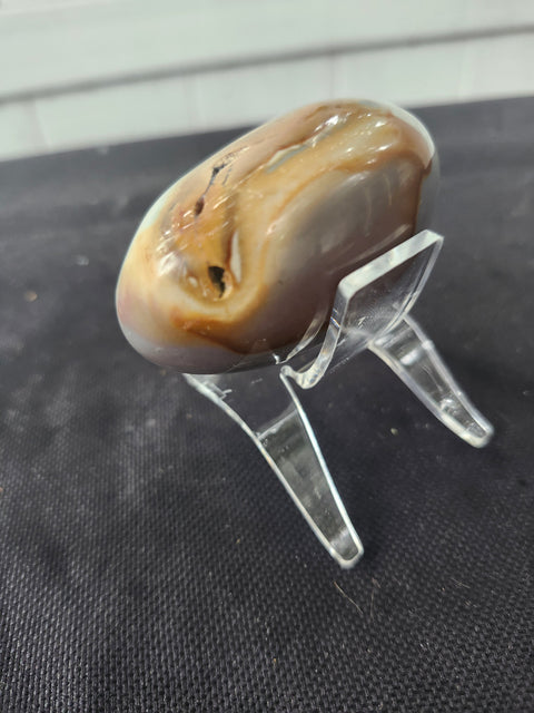 Polychrome jasper palm stone 5 ounces, 2.75 inches