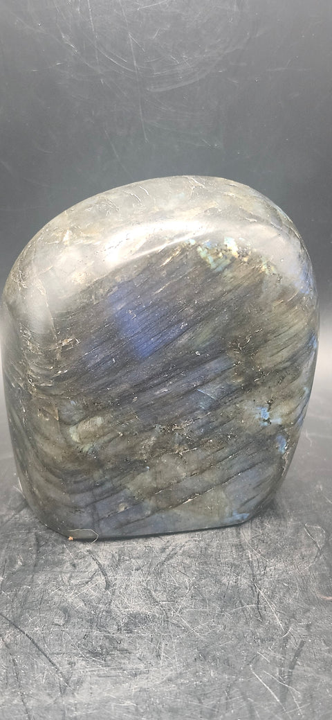 Labradorite free form! 14 ounces, 3 inch by 3 inch