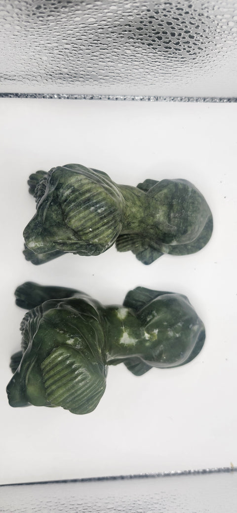 Nephrite jade lion! 1 pound 5 inches long
