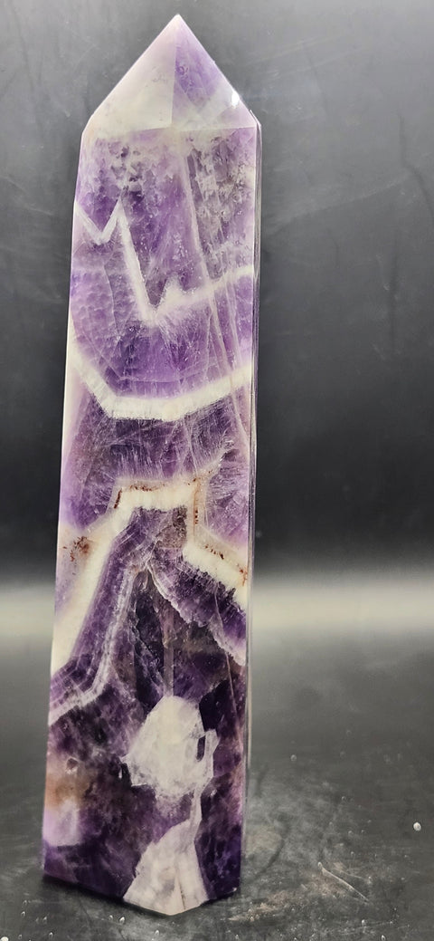 Large dream amethyst tower! 6.5 inches, 12 ounces.