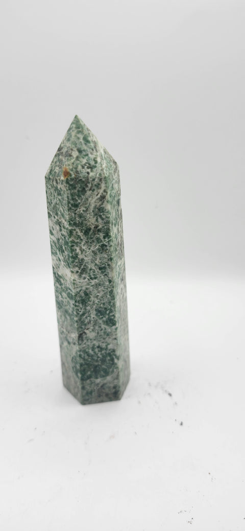 Tree agate tower! 4 inches, 4 ounces