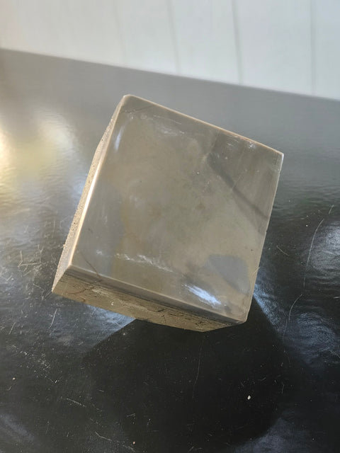 Dendritic jasper balancing cube! 1.5 pounds, 2.8 by 2.7 inch's