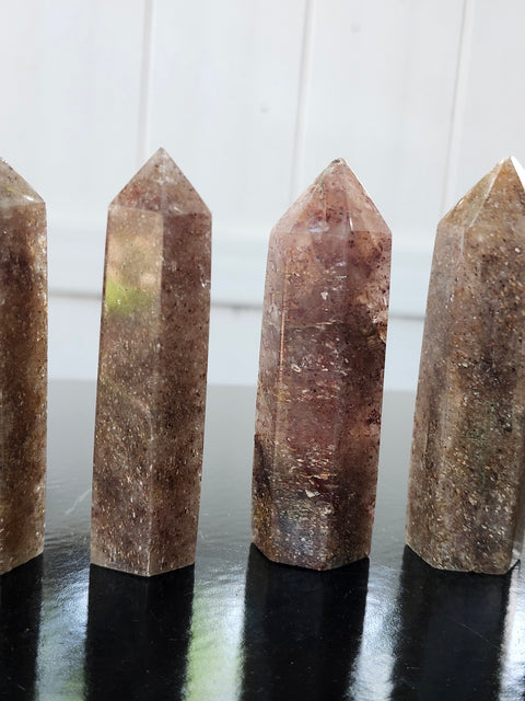 Ghost crystal tower! 2.5 ounces, 3 to 4 inches