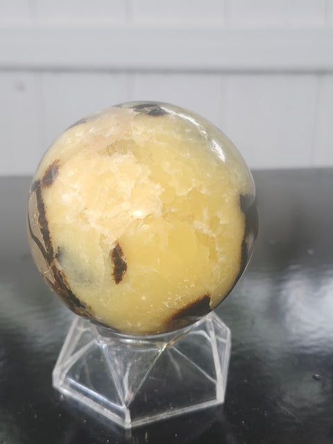 11 ounce Septarian stone sphere! 61.4 mm 2.41 inches