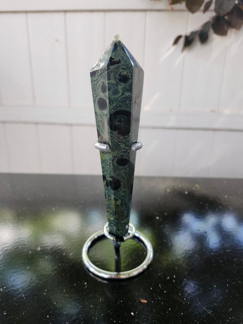 6 inch 6.8 ounce kambaba jasper scepter