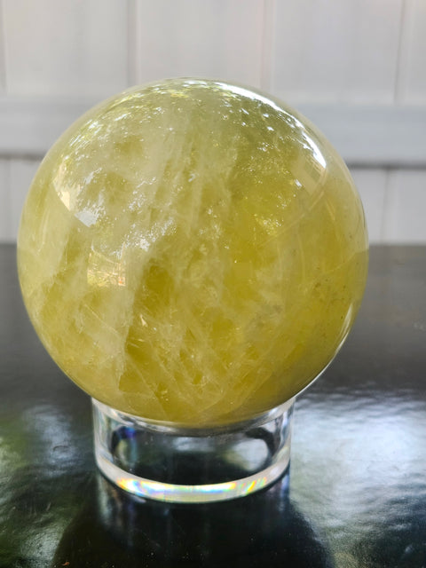 Citrine sphere! 1.1 pound, 70mm, 2.79 inches