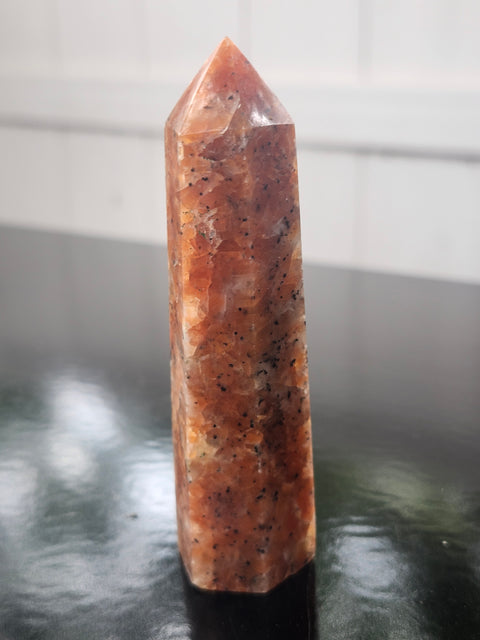 Calcite tower! 2.5 ounces, 3.6 inches tall