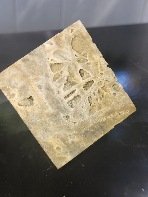 Sphalerite balancing cube! 2.4 by 2.3 inch, 1.2 pounds
