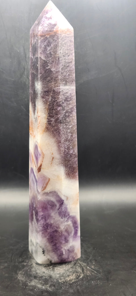 Large amethyst tower! 7 inches tall, 12 ounces.