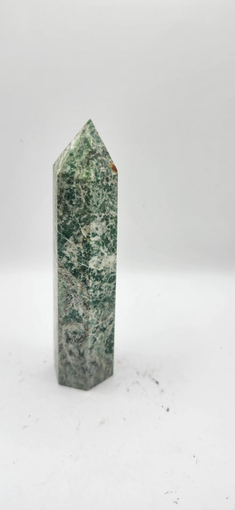Tree agate tower! 4 inches, 4 ounces