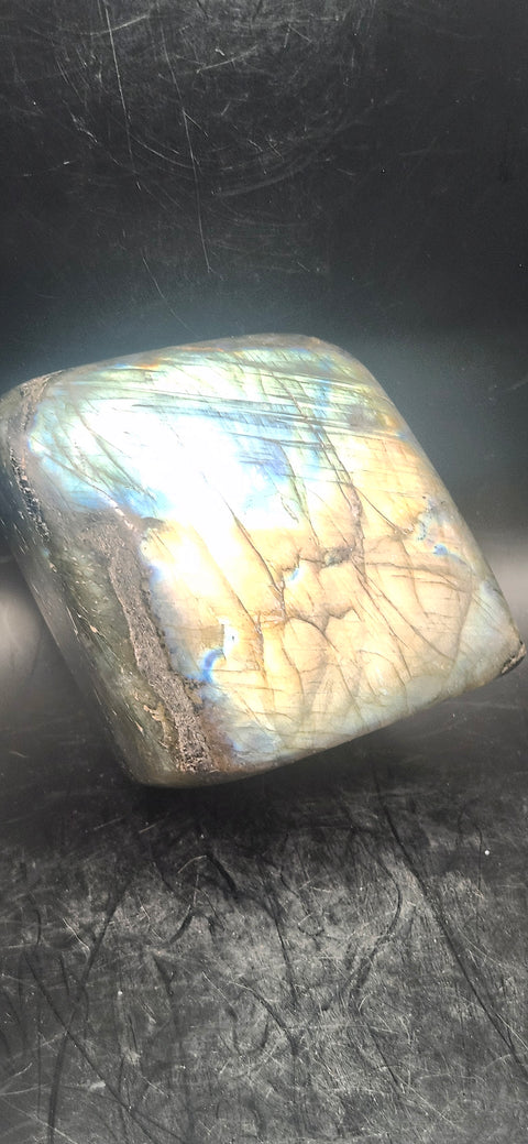 Labradorite free form! 1 pound, 3 inches tall, 2.5 wide