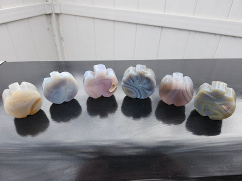 crystals spheres towers gemstones geodes skulls Amathyst rose quartz