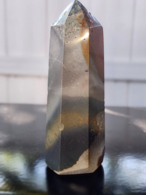 Polychrome jasper tower! 15 ounces, 5.9 inches