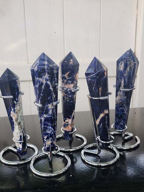 Sodalite Scepter! 5.4 inches