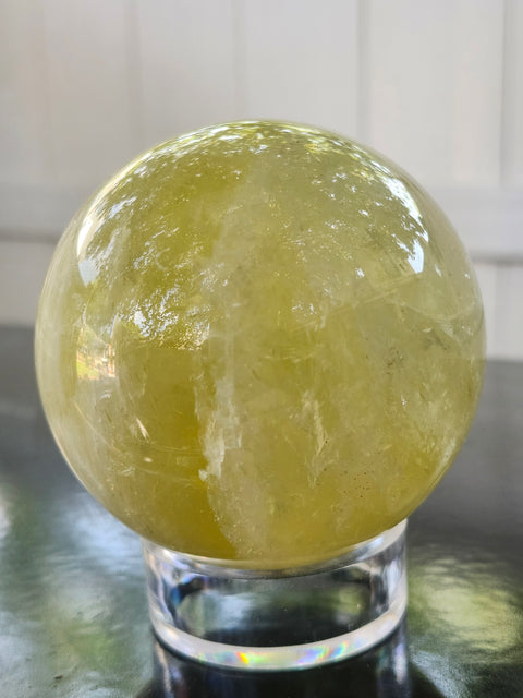 Citrine sphere! 1.1 pound, 70mm, 2.79 inches