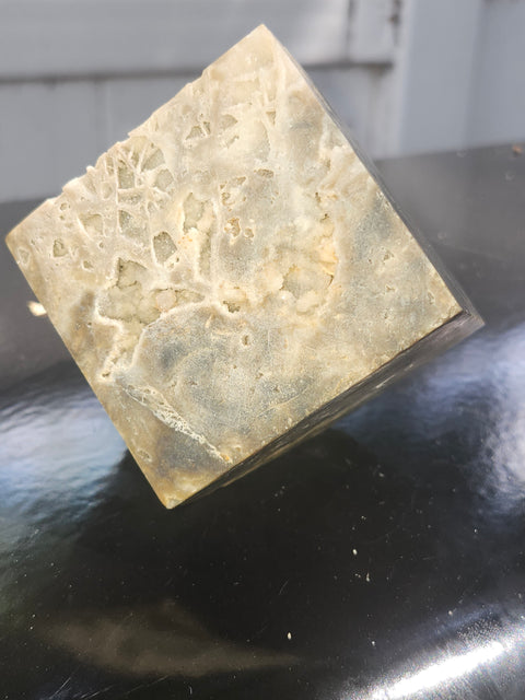 Sphalerite balancing cube! 2.4 by 2.3 inch, 1.2 pounds