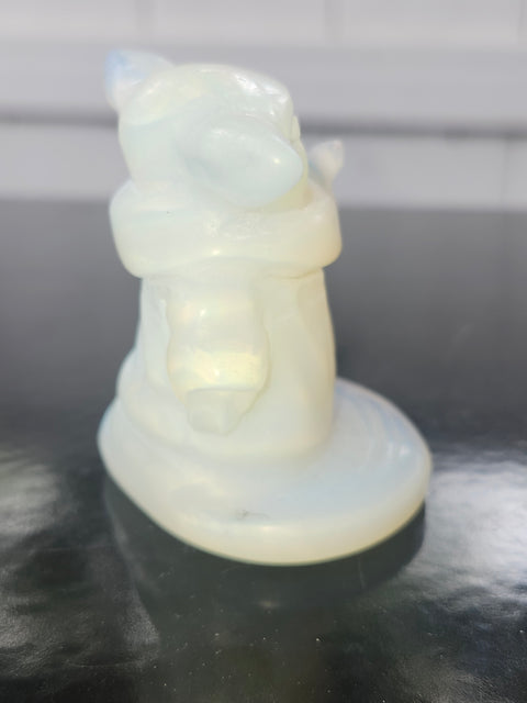 Opalite yoda! 4.4 ounces, 2.3 inches