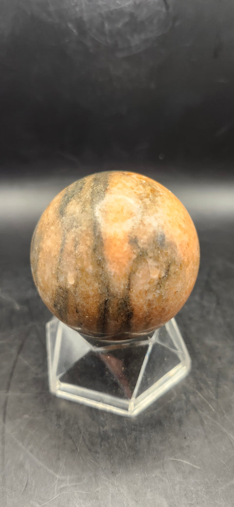 Calcite sphere! 51.9mm, 2 inches, 7 ounces