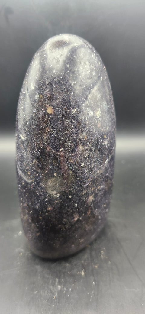 Lepidolite free form 5 inches, 1.3 pounds