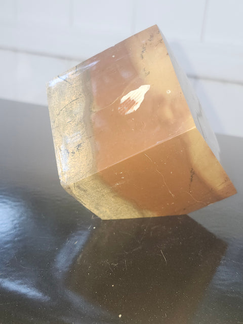 Dendritic jasper balancing cube! 1.7 pounds, 2.8 by 2.9 inches