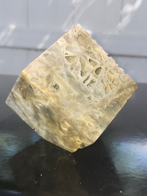 Sphalerite balancing cube! 2.4 by 2.3 inch, 1.2 pounds