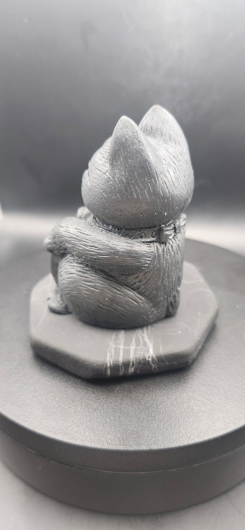 Maneki neko Shungite figurine! 6 ounces, 3.5 inches tall