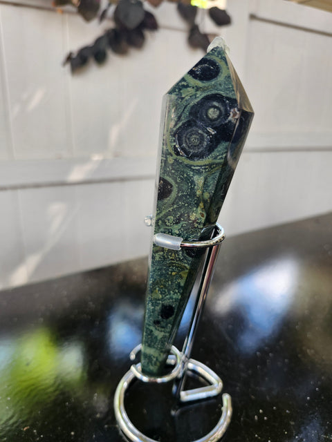 6 inch 6.8 ounce kambaba jasper scepter
