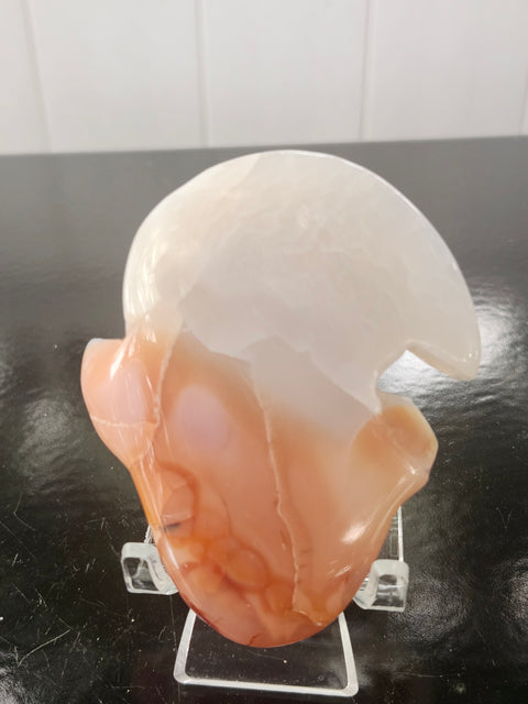 Druzy agate elf! 4 ounces, 3.4 inches tall, 2.5 wide