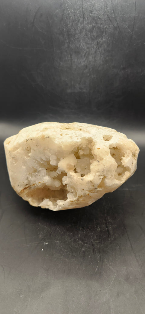 Calcite free form! 1.6 pounds, 4.1 inches wide, 3.1 tall