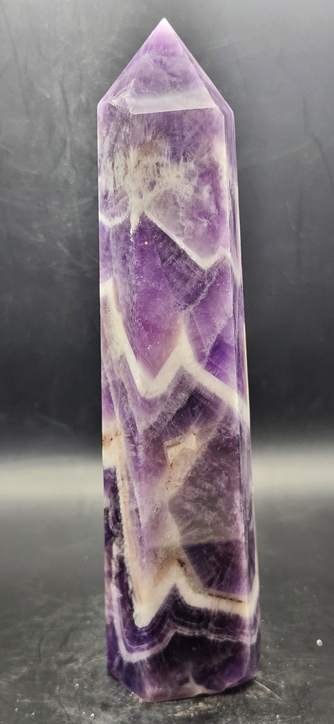 Large dream amethyst tower! 6.5 inches, 12 ounces.