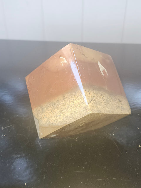 Dendritic jasper balancing cube! 1.7 pounds, 2.8 by 2.9 inches