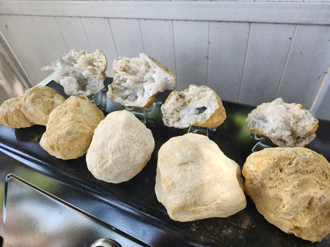 jumbo break your own geode "4.75 too 7 inches"
