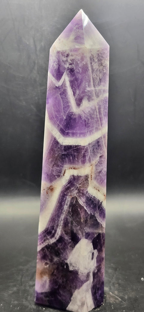 Large dream amethyst tower! 6.5 inches, 12 ounces.