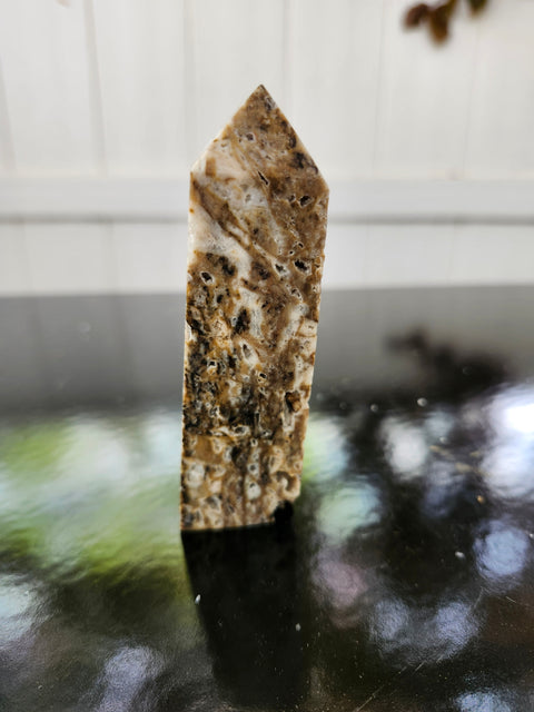3.5 inch ocean jasper tower
