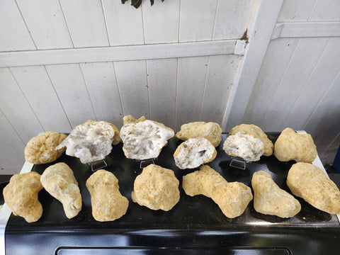 jumbo break your own geode "4.75 too 7 inches"