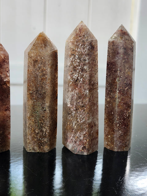 Ghost crystal tower! 2.5 ounces, 3 to 4 inches
