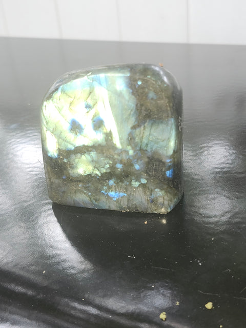 Labradorite free form! 9 ounces, 2.5 inches wide, 2.3 inches tall