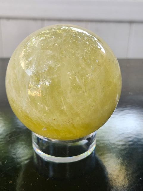 Citrine sphere! 1.1 pound, 70mm, 2.79 inches