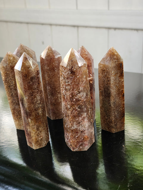 Ghost crystal tower! 2.5 ounces, 3 to 4 inches