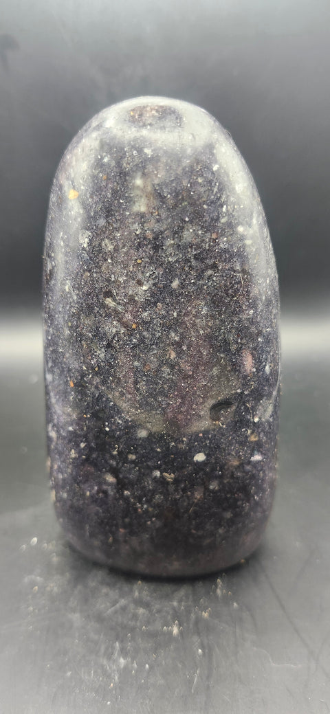 Lepidolite free form 5 inches, 1.3 pounds